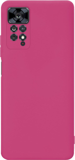 Мягкий Soft Touch чехол из силикона для XIAOMI REDMI NOTE 11 PRO 5G с бархатной подкладкой