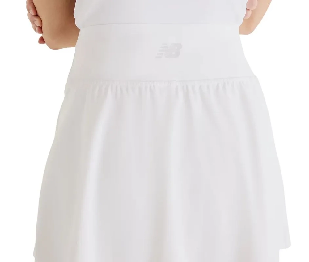 Теннисная юбка New Balance Tournament - white