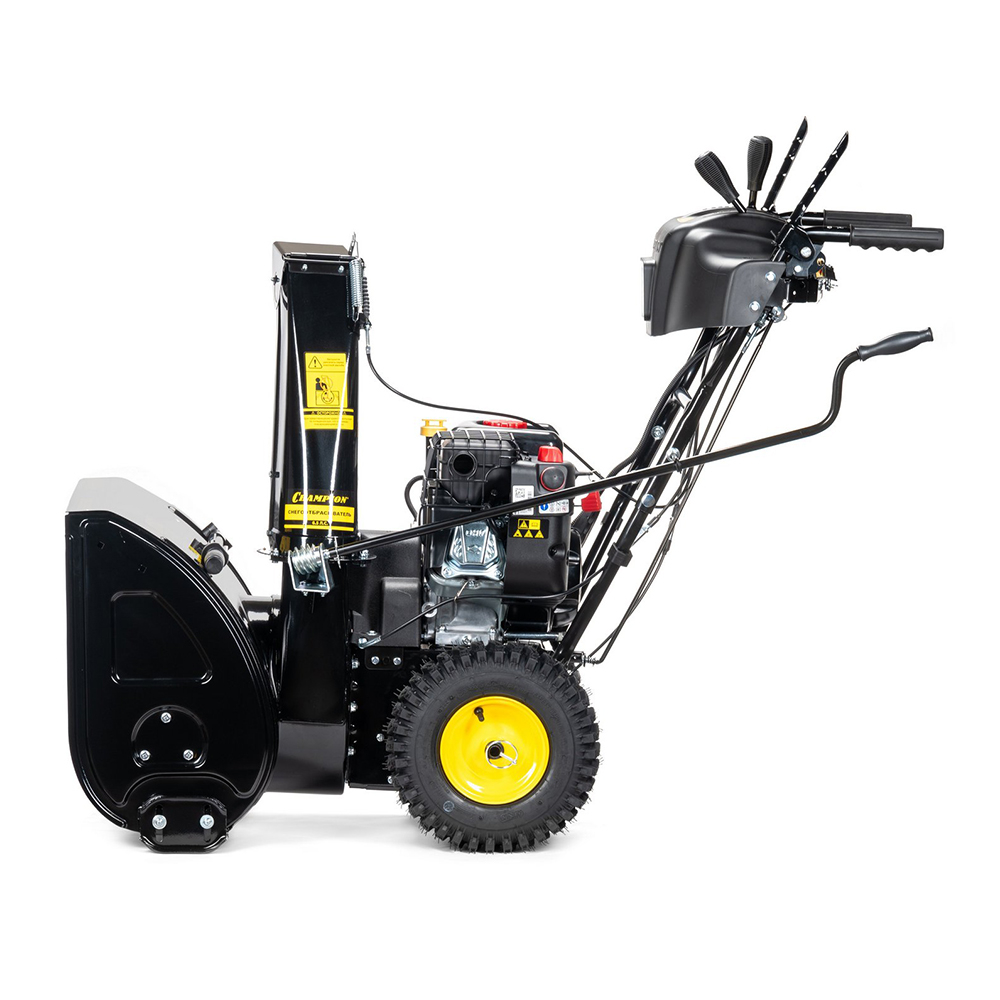 Снегоотбрасыватель CHAMPION ST656BS (6,5лс B&S950 56см 6F/2R колеса 3л, 77,5кг эл.стартер, фара)