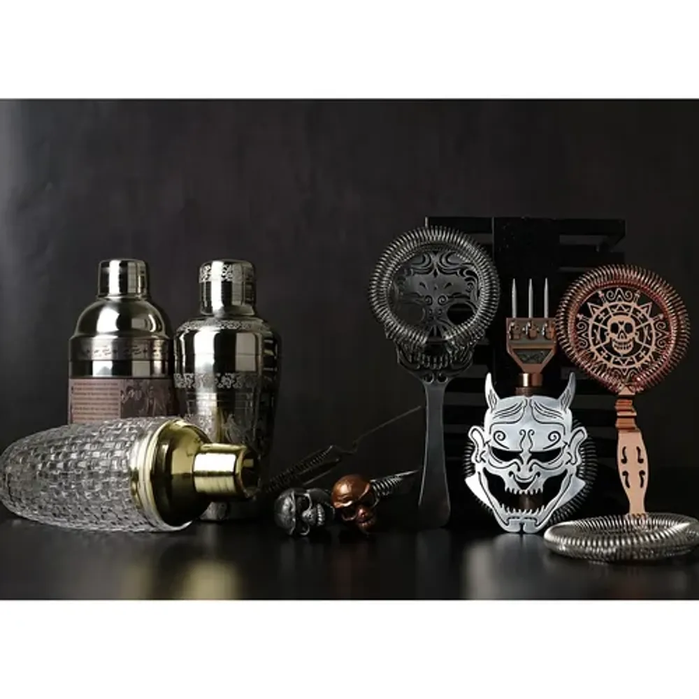 Стрейнер барный нерж. 19,3 см d 10,3 см Череп Luxury Skull B'Guys P.L.- Barbossa
