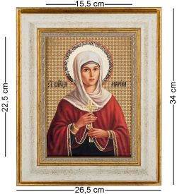 ART-900/2 Панно «Святая великомученица Марина Антиохийская»