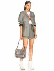 Сумка Saint Laurent Niki Medium серый