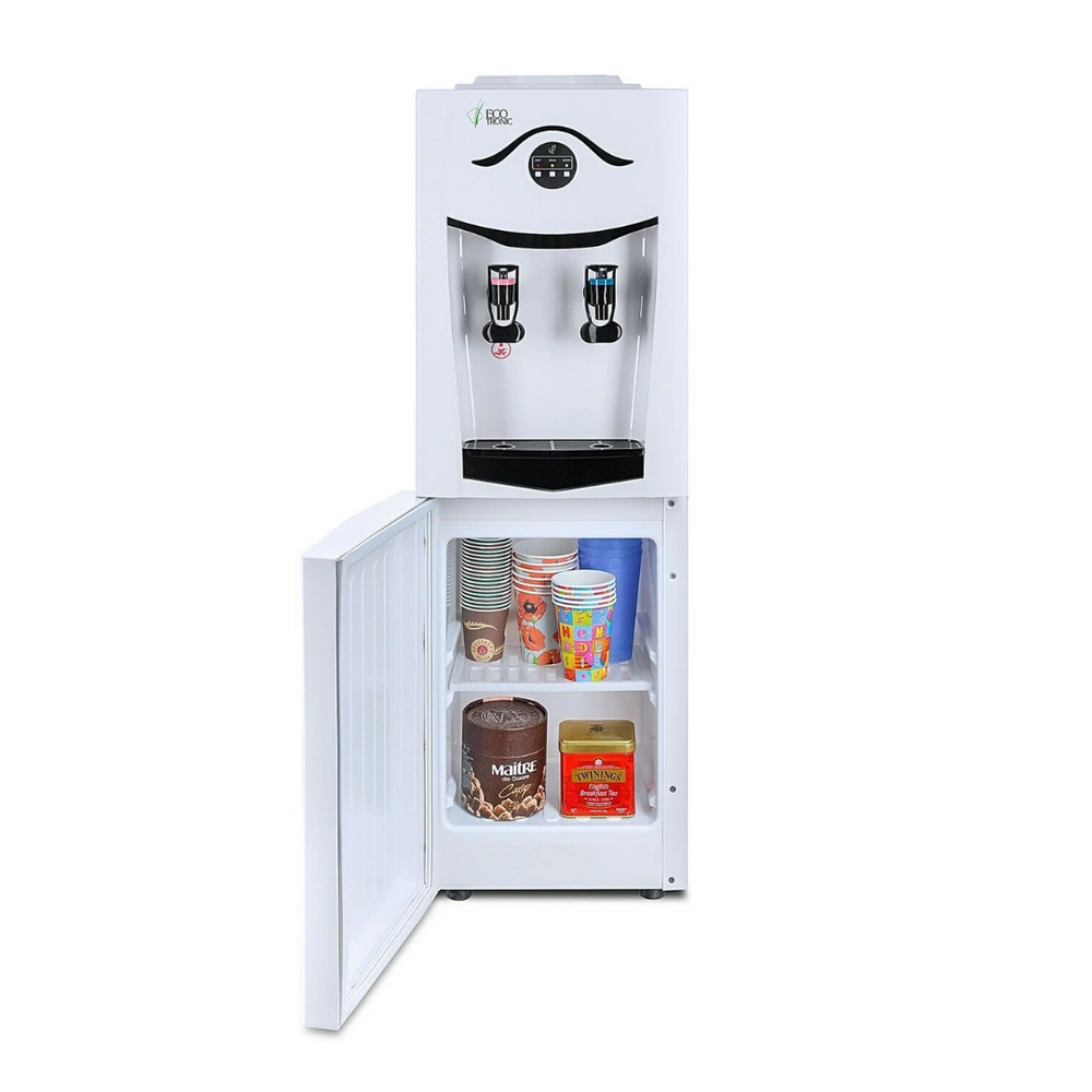 Кулер Ecotronic K21-LF white+black с холодильником