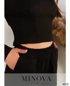 Костюм 2150-черный Minova