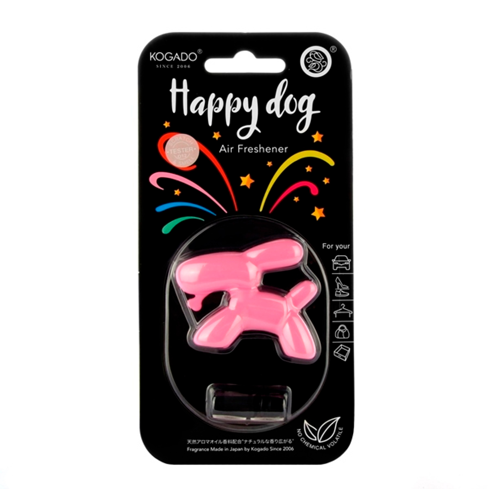 Ароматизатор полимерный Kogado Happy Dog на кондиционер Rich Flora 3308