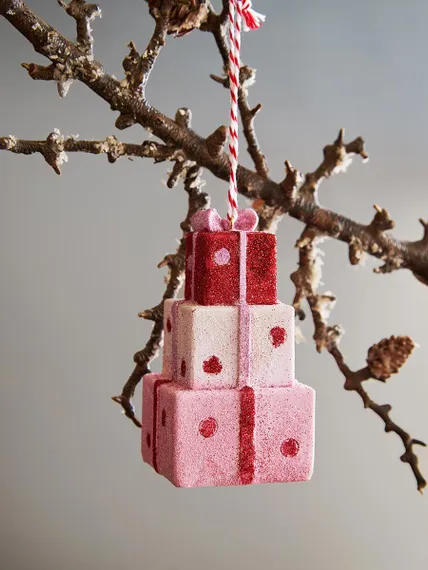 Набор ёлочных украшений pink fairytale из коллекции new year essential