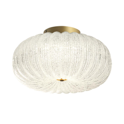7720/36L PIKO LED SN 572 Светильник металл/стекло/прозрачный/золотой LED 36Вт 3000-6500K D400 IP20 пульт ДУ ANGELO