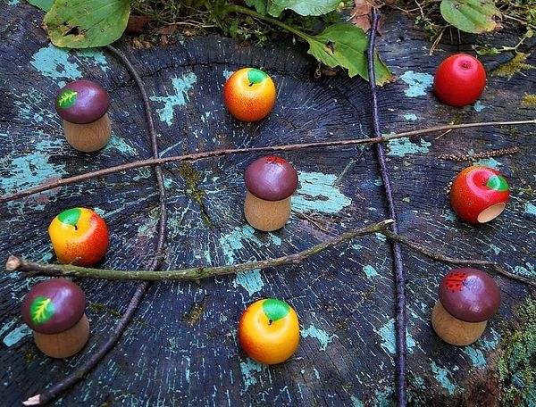 "Крестики - нолики" со шнуровками Леснушки! (​100 игр с леснушками).