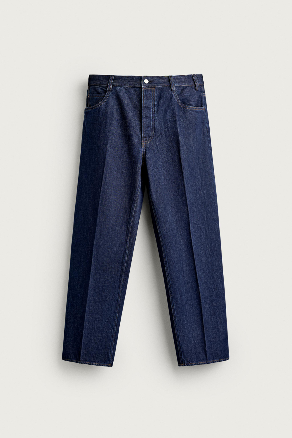 ДЖИНСЫ RELAXED FIT СО СТРЕЛКАМИ — ZARA · 0840/310