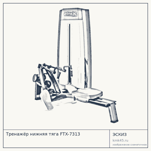 Тренажёр нижняя тяга FTX-7313 — от 204 000 ₽