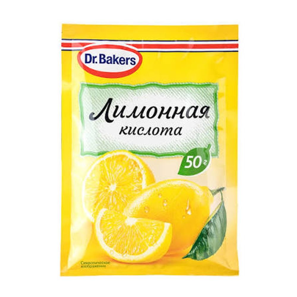 Д-р Бейкерс Лимонная кислота 50*30