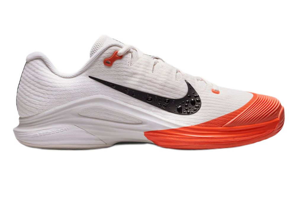 Теннисные кроссовки Nike Zoom Vapor 12 HC Premium - sail/turf orange/black