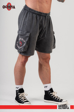 Шорты Washed Loose Fit Cargo Shorts LEGACY 787 Серые