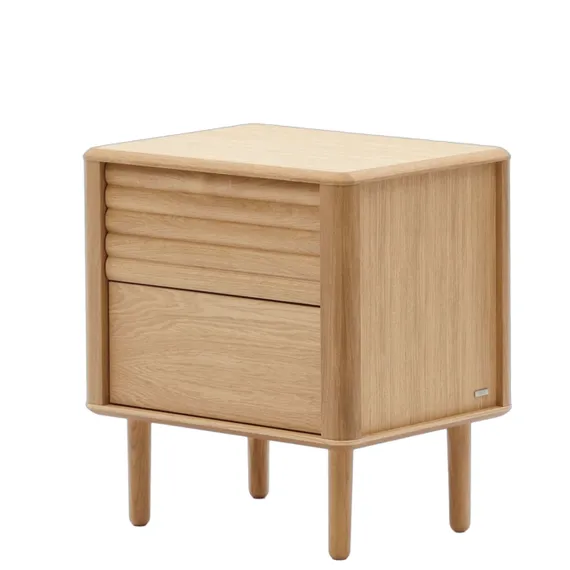 Прикроватная тумбочка Lenon, 50x55 см, светлый дуб