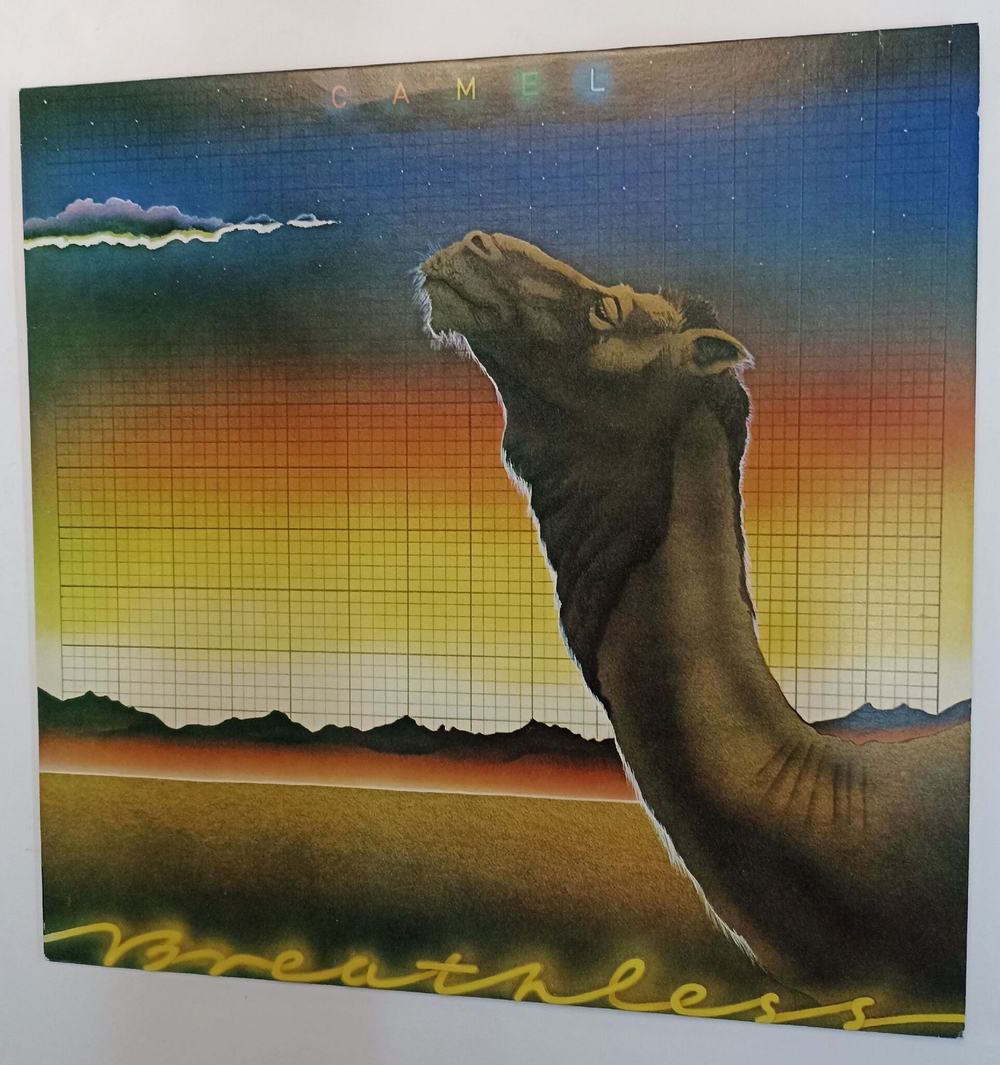 Винтажная виниловая пластинка Camel Breathless (Germany 1986)