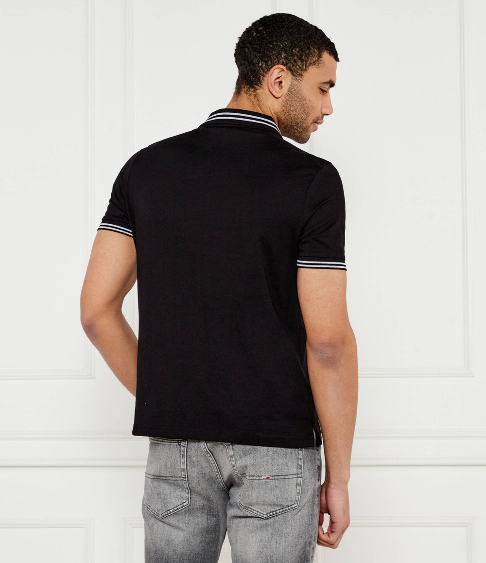 Поло REG SOCCER Guess Jeans - черный(M5GP46 K8FQ4)