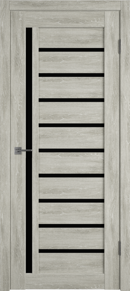 Дверь Atum 11 / Lin Vellum / Black Gloss / Владимирские двери Дверь Atum 11 / Lin Vellum / Black Gloss / Владимирские двери