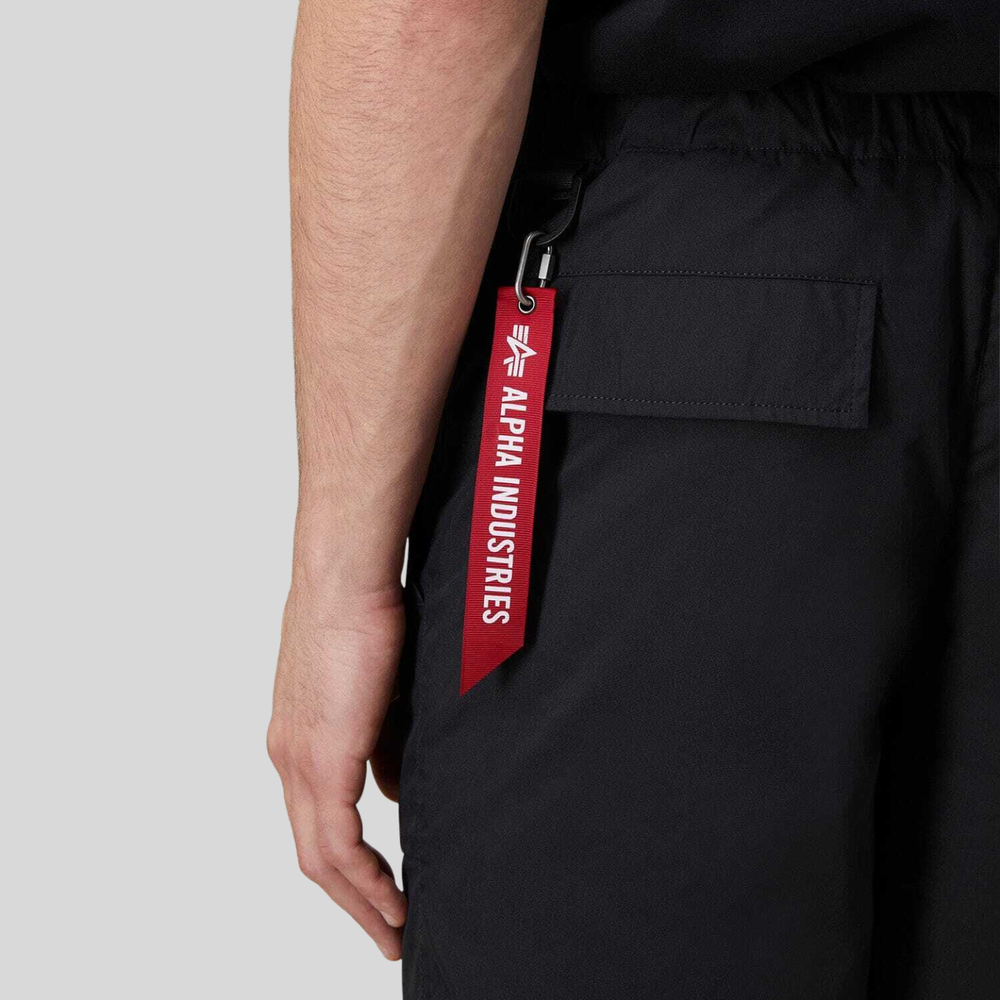 Шорты Alpha Industries Belted Pull On Short Black (Черные)