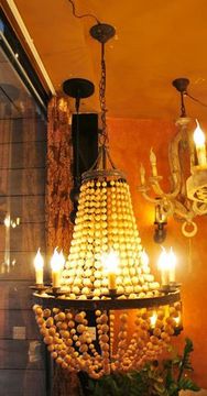 vintage chandelier 50-50 ( by Funky Vintage )