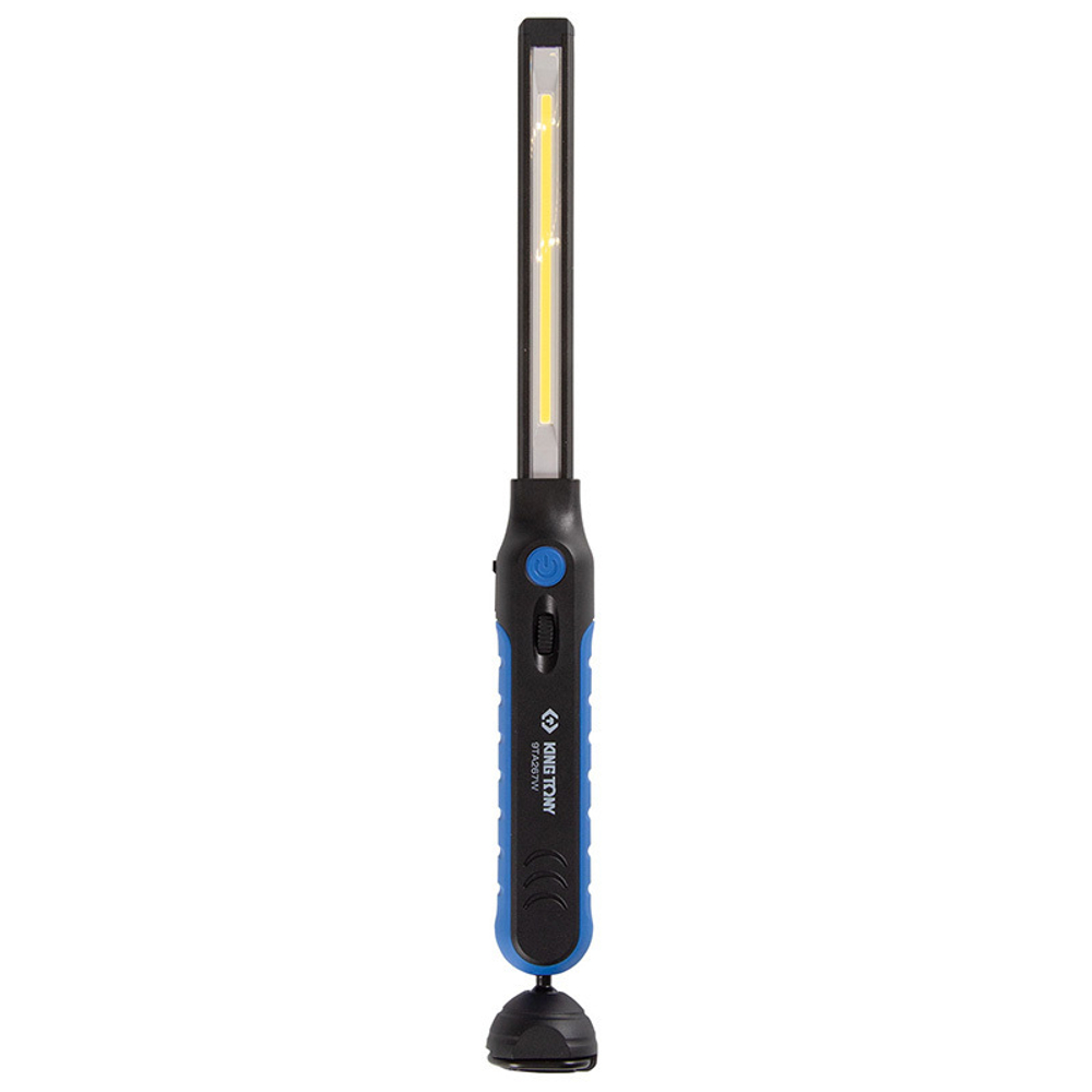 KING TONY (9TA267W) Фонарь светодиодный, шарнирный, 1+1 элементов, Wireless магнитная, Li-Ion, 3,7 В