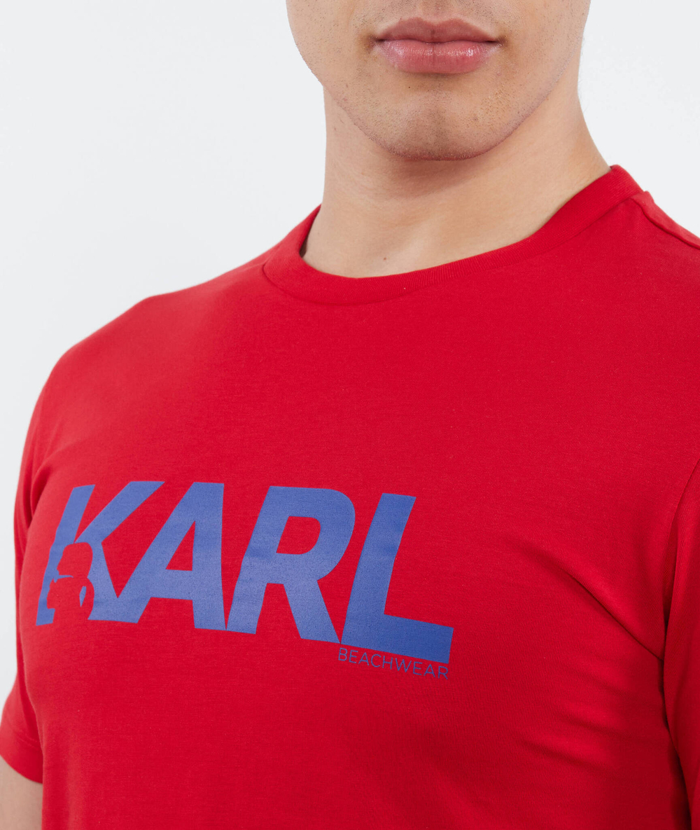 Футболка karl logo Karl Lagerfeld - красный(230M2211)