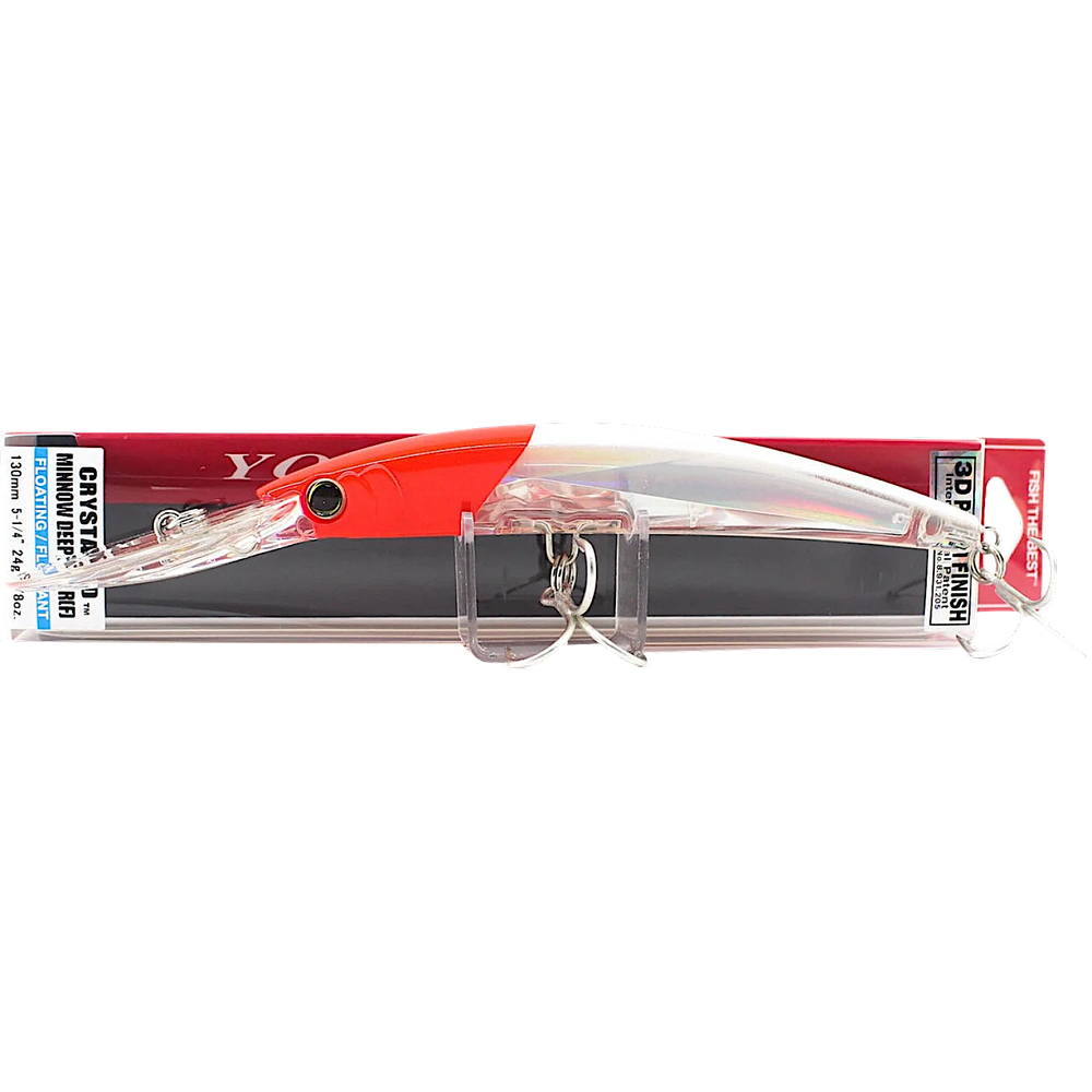 Воблер Yo-Zuri ( Duel ) Crystal 3D Minnow Deep Diver 130F 130мм 24гр 5.0-6.0м F1153 -