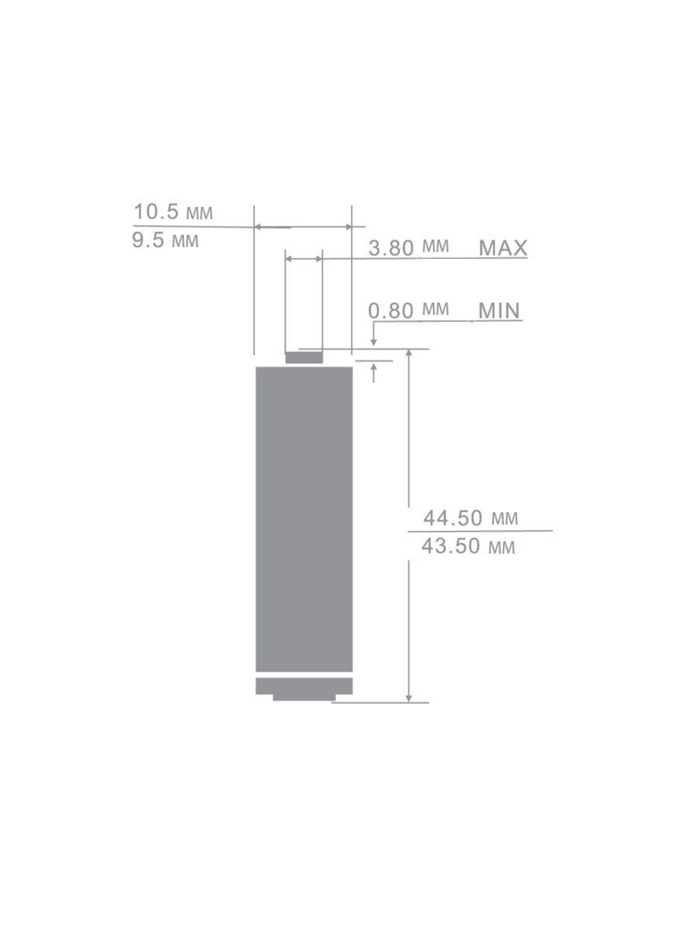 Элемент питания солевой AA/R6 1.5В R6SR4 SR4 (уп.4шт) Ergolux 12441