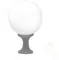Наземный фонарь Globe 400 Modern G41.115.000.LYE27 Fumagalli