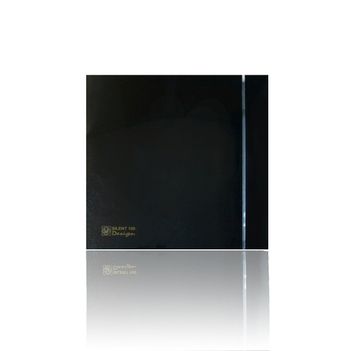Вентилятор S&P SILENT-100 CZ BLACK DESIGN-4C