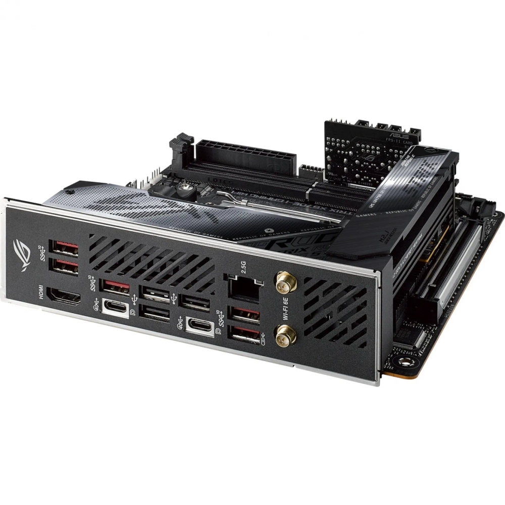 Материнская плата ASUS ROG STRIX X670E-I GAMING WIFI Socket AM5 mIATX (ROG STRIX X670E-I GAMING WIFI)