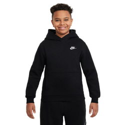 Детская толстовка Nike Sportswear Club Fleece Pullover - black/white