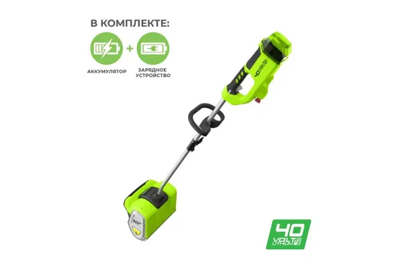 Аккумуляторный снегоуборщик "GREENWORKS" GD40SSK4 2600807UB