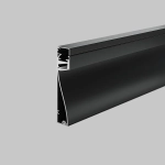 Алюминиевый профиль плинтус 80x18 (Черный, 2 м), ALM-8018-B-2M. TM Maytoni