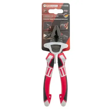 Плоскогубцы комбинированные 7'' FORCEKRAFT FK-611180N