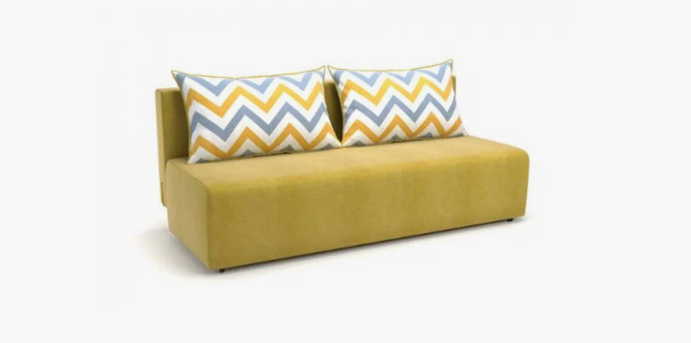 Диван-кровать ТВИНГО ткань VIVALDI 07/RIKKO YELLOW, 1 пакет 2020х820х910 Диваны Софт