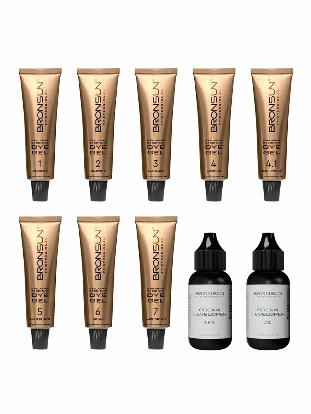Bronsun Краска для бровей NEW FORMULA, 15 мл