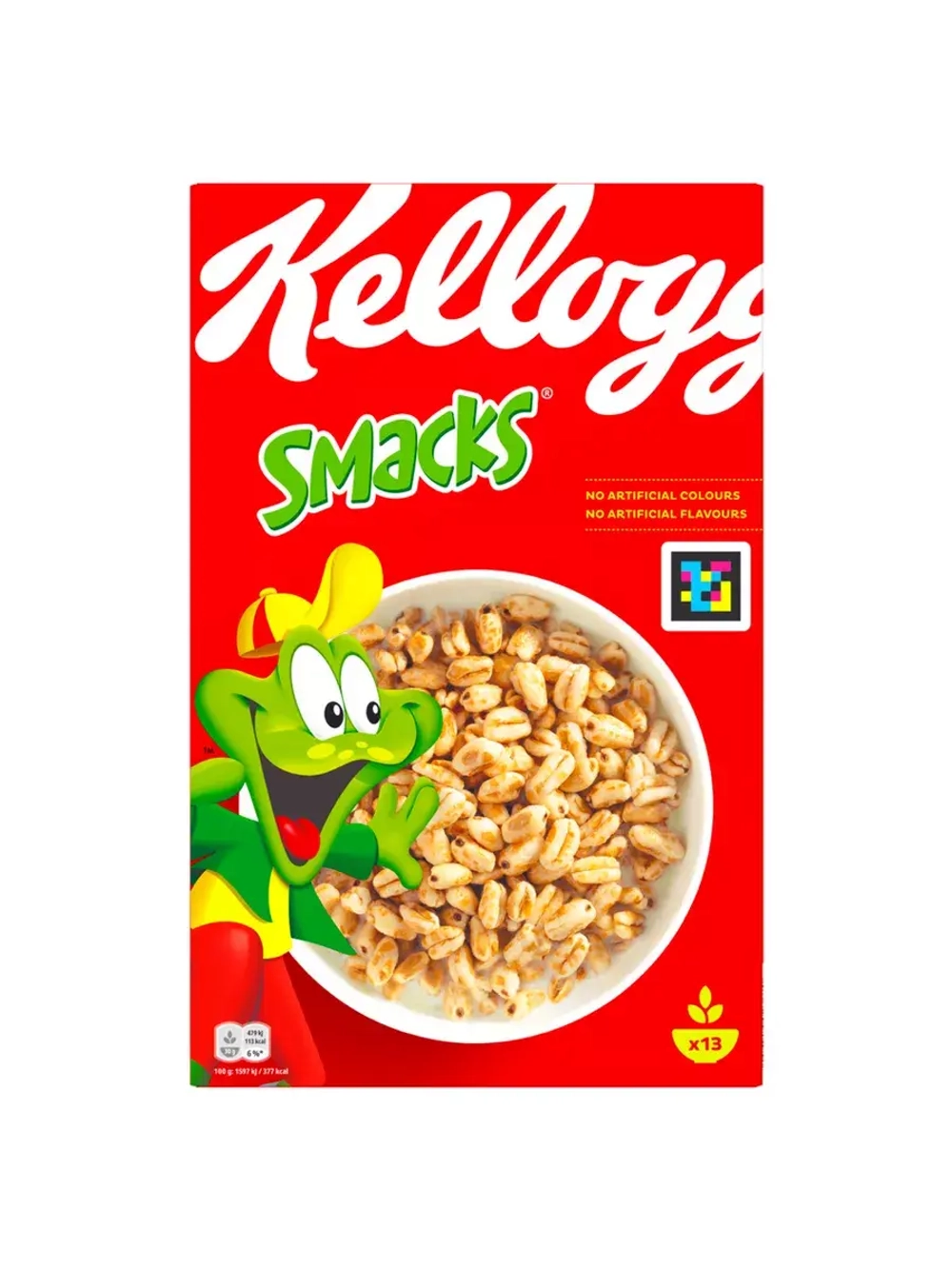 Kelloggs Smacks пшеничные хлопья с медом
