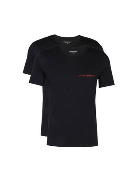 Футболка 2шт. Emporio Armani - черный(111267 4F717)
