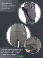 Костюм-поплавок мужской зимний "Rescuer V prosport"-45, hardguard, бирюза (зеленые молнии), ХСН