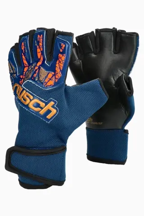 Вратарские перчатки Reusch Futsal Grip - темно-синий