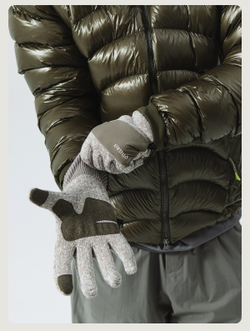 Перчатки Nothomme BlueMonte Fleece хаки