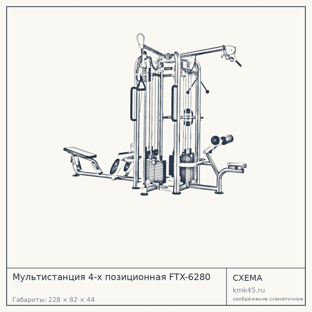 Мультистанция 4-х позиционная FTX-6280 — от 568 000 ₽