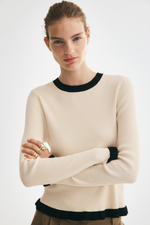Облегающий топ в резинку с оборками - H&M