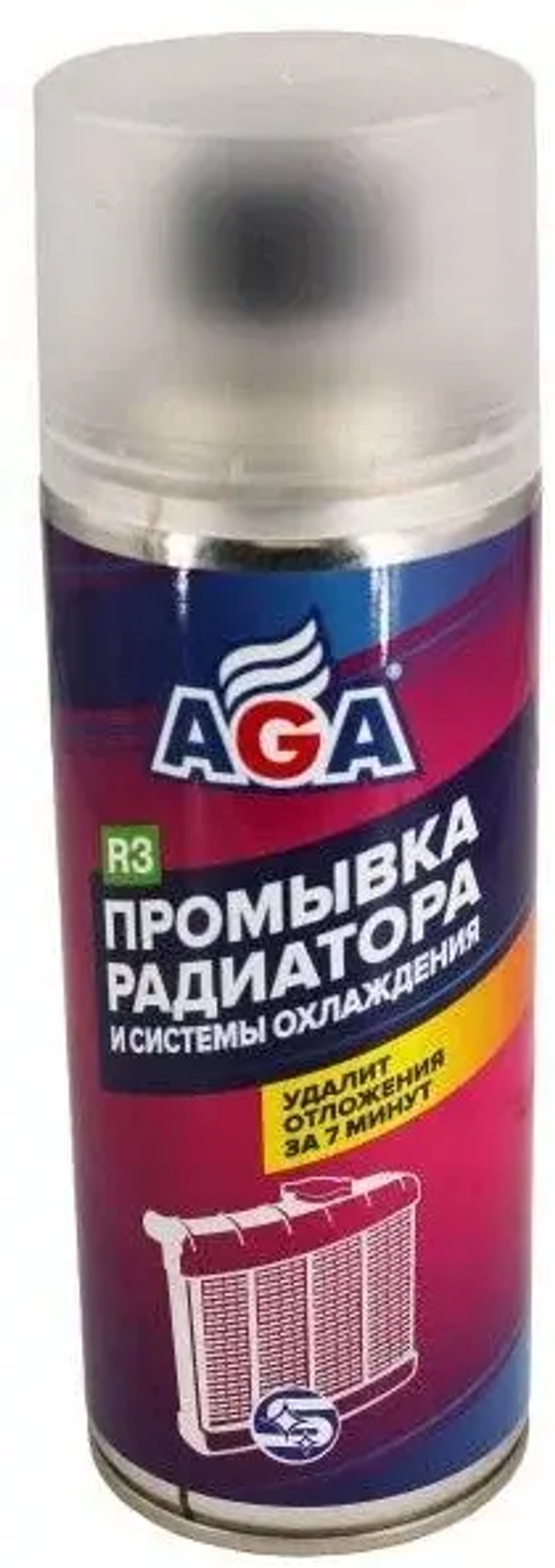 Промывка радиатора и системы охлаждения R3, 335 мл/12 AGA703R