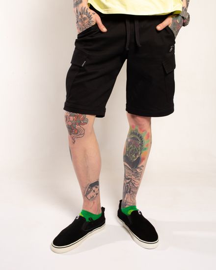 Шорты COOL PENGUIN Twill Lycra (Чёрный)