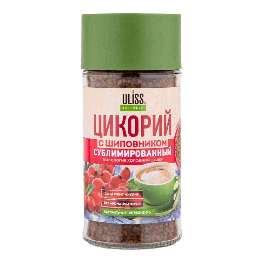 Цикорий ULISS сублимиров с шиповник ст/б 85г