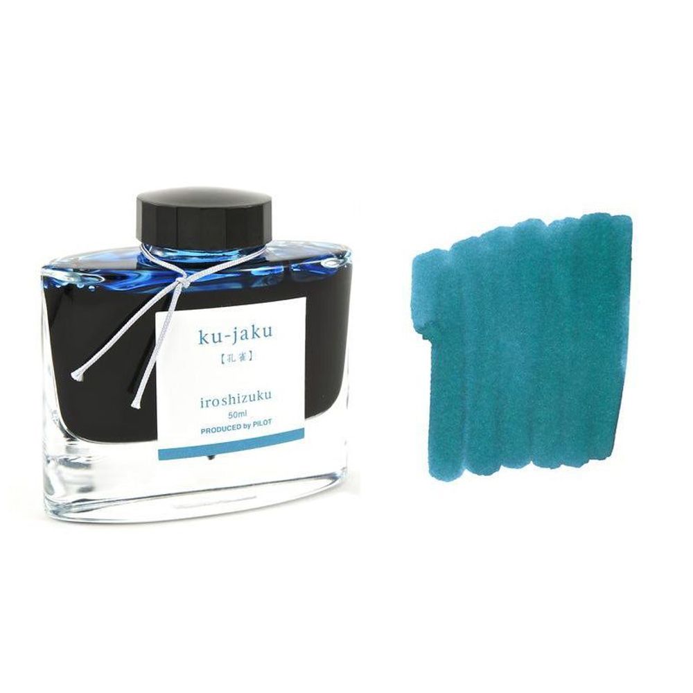 Чернила для перьевых ручек Pilot Iroshizuku Ku-Jaku синие 50мл (INK-50-KJ)