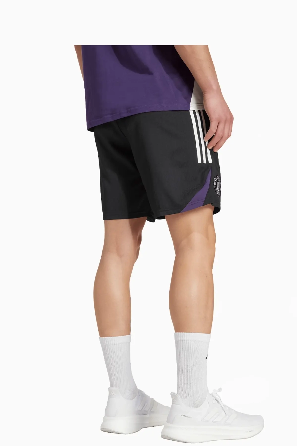 Шорты adidas Manchester United 25/26 Downtime - черный
