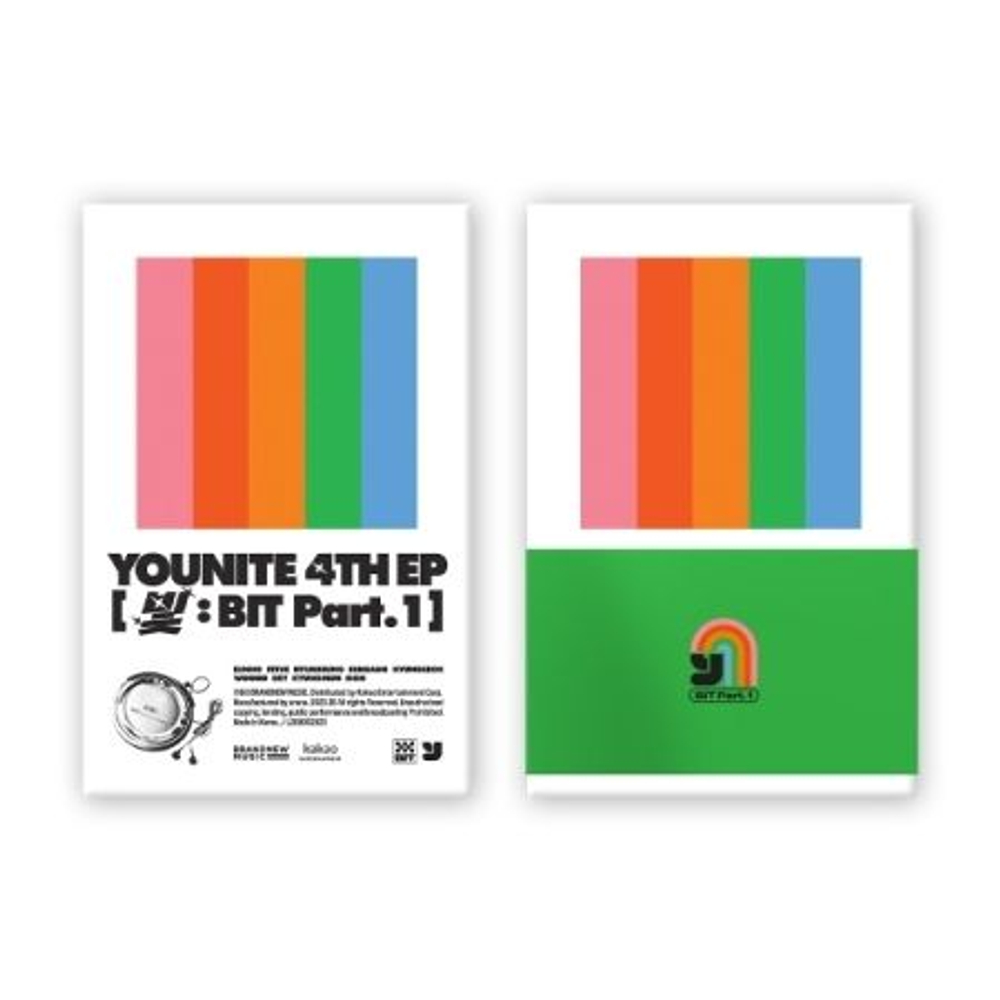 Альбом YOUNITE - LIGHT : BIT PART.1 4th EP Album POCA Version