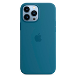 Силиконовый чехол с поддержкой MagSafe Apple Silicone Case для iPhone 13 Pro, Blue Jay (Полярная лазурь)